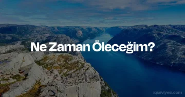 Ne Zaman Öleceğim? testi